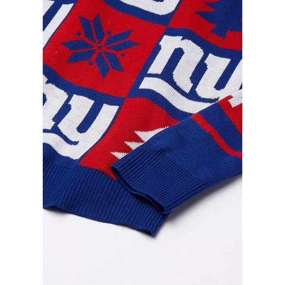 NEW FOCO NFL Men's New York Giants Ugly Sweater Size Large - Picture 4 of 4
